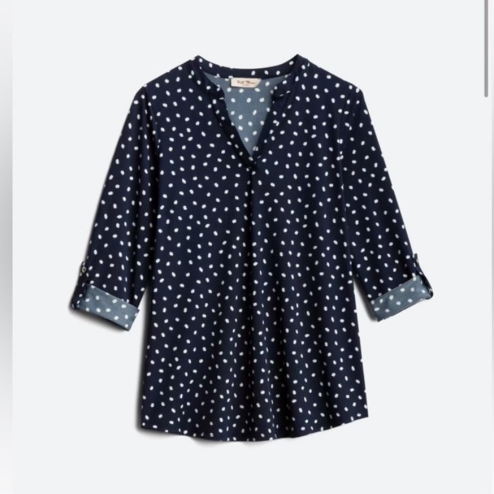 Full Moon Maternity Blouse Shirt 3/4 sleeve - XS